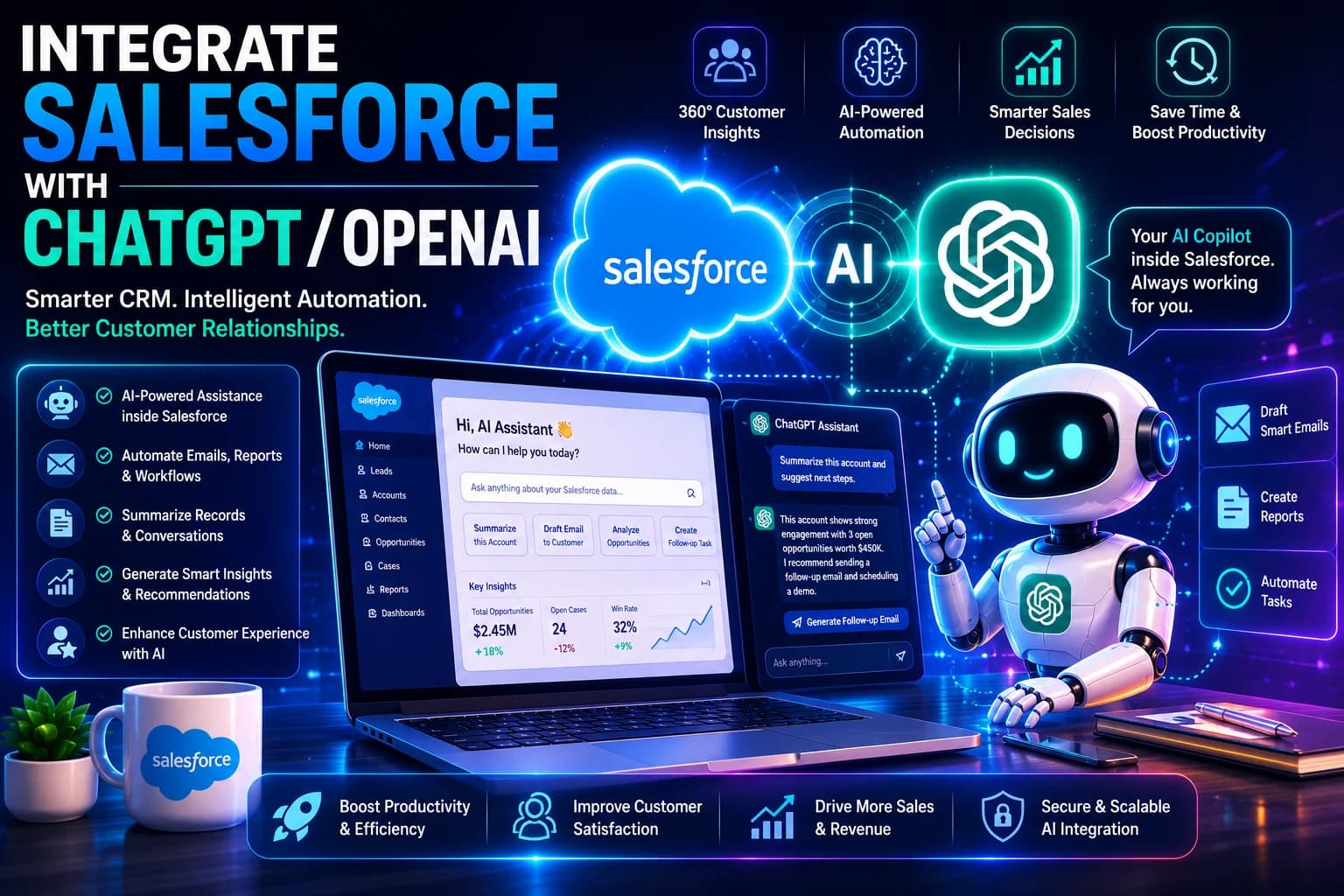 How to Integrate ChatGPT with Salesforce Using OpenAI API