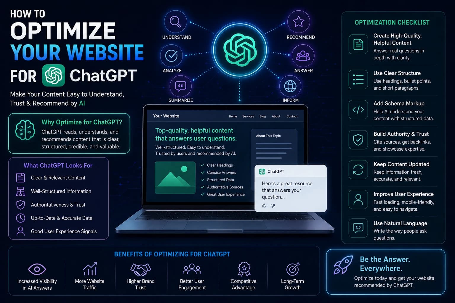 Optimize Your Website for ChatGPT Search & AI Citations