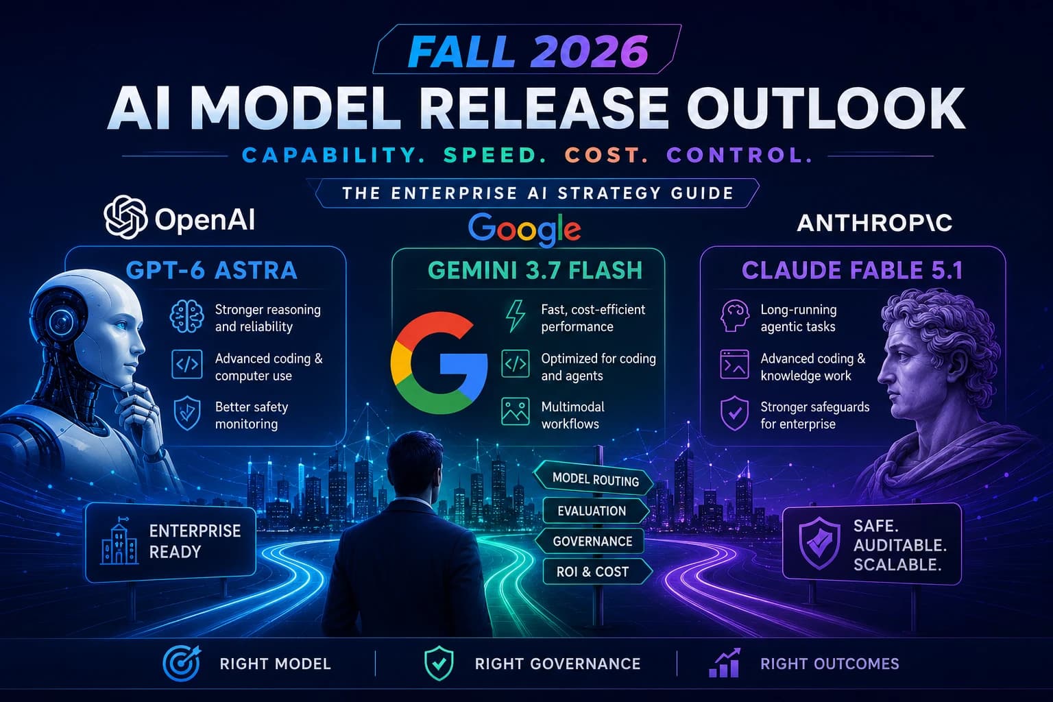 Fall 2026 AI Model Release Outlook: OpenAI GPT-6, Google Gemini and Anthropic Claude