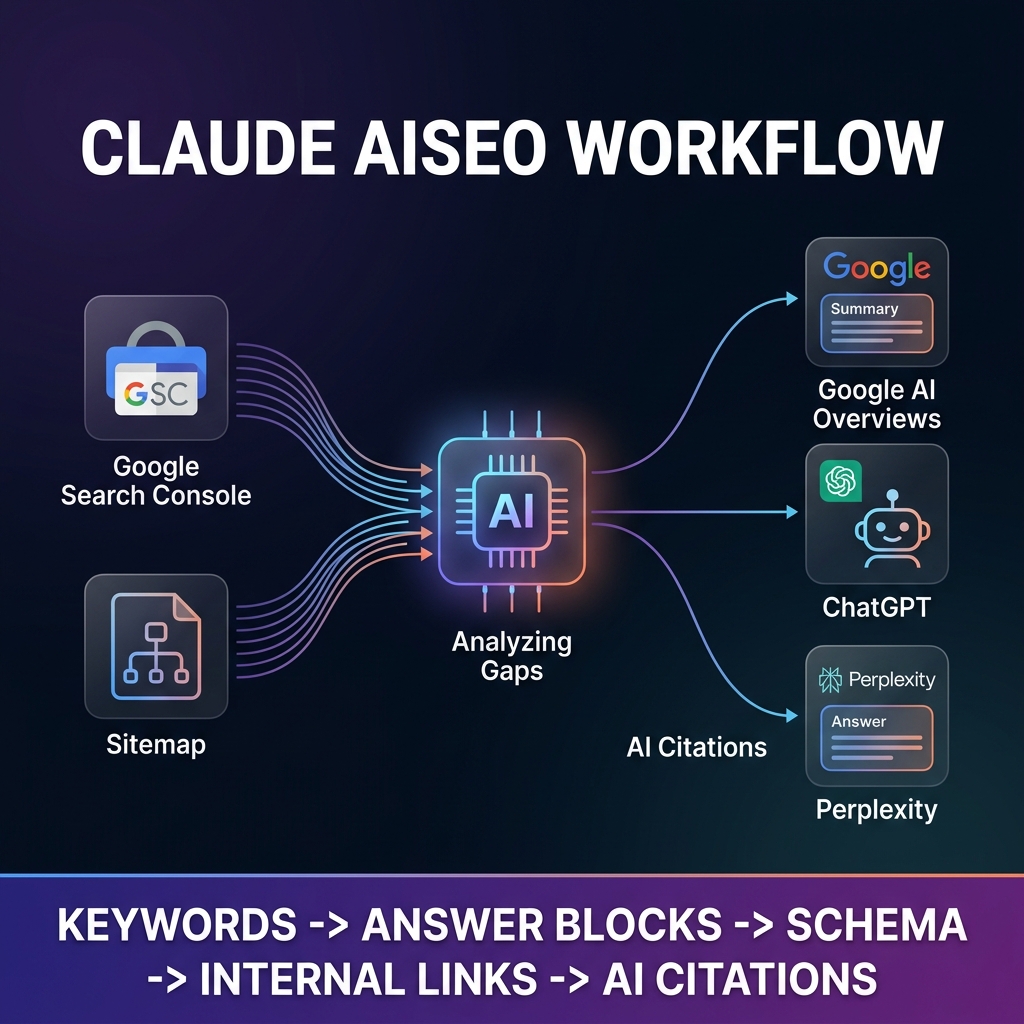 9 Claude AISEO Tasks to Grow Traffic and Win AI Search Citations